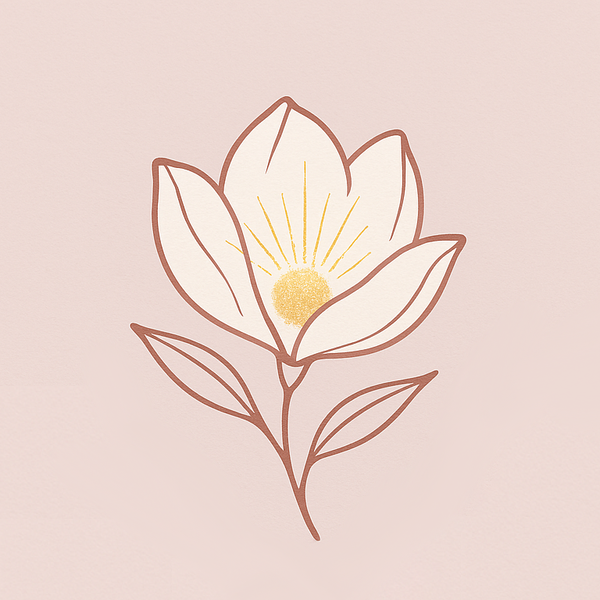 Bloom into Light Logo